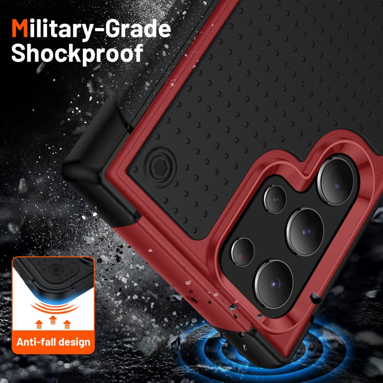 For Samsung Galaxy S22 Ultra 5G PC + TPU Shockproof Protective Phone Case