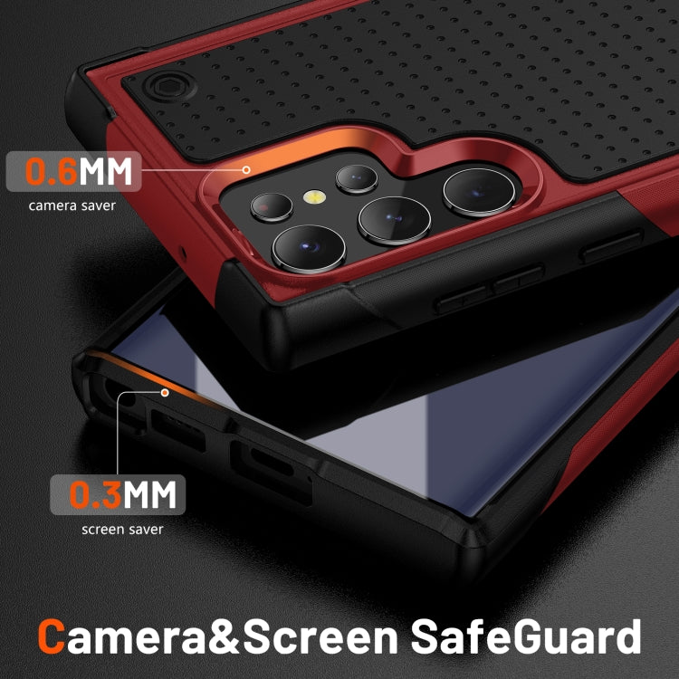 For Samsung Galaxy S22 Ultra 5G PC + TPU Shockproof Protective Phone Case