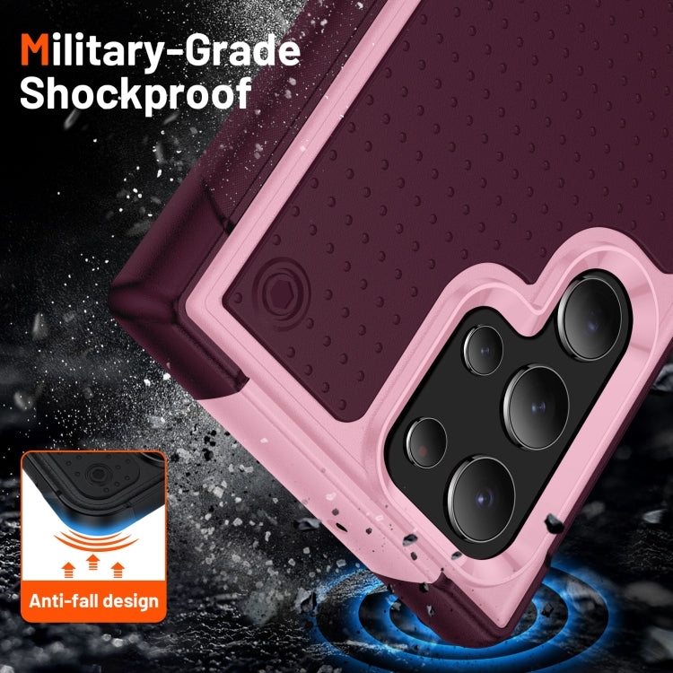 For Samsung Galaxy S22 Ultra 5G PC + TPU Shockproof Protective Phone Case