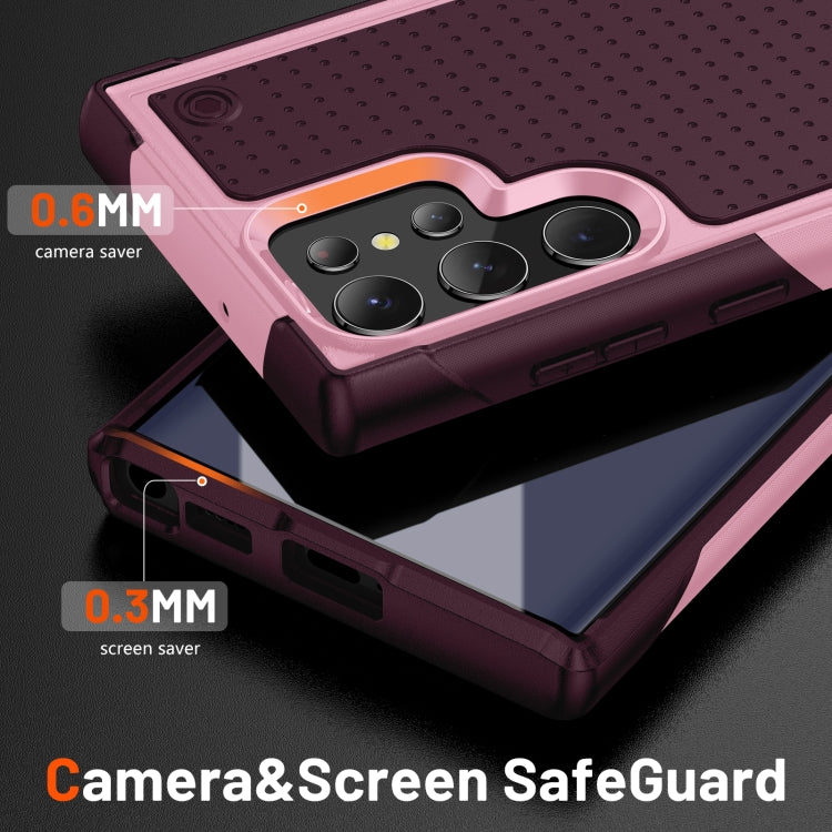 For Samsung Galaxy S22 Ultra 5G PC + TPU Shockproof Protective Phone Case