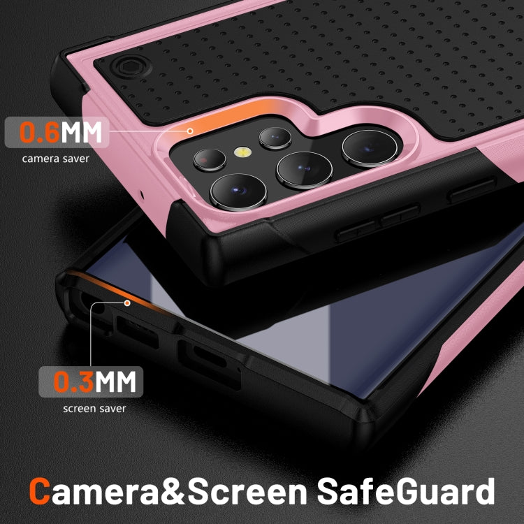 For Samsung Galaxy S22 Ultra 5G PC + TPU Shockproof Protective Phone Case