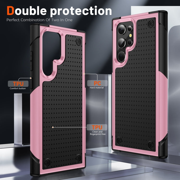 For Samsung Galaxy S22 Ultra 5G PC + TPU Shockproof Protective Phone Case