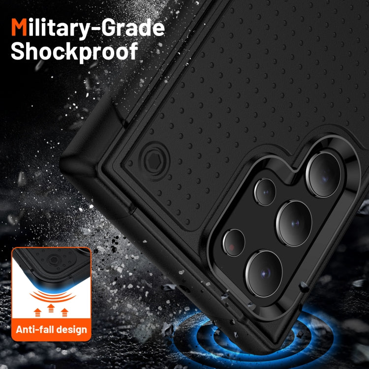 For Samsung Galaxy S22 Ultra 5G PC + TPU Shockproof Protective Phone Case