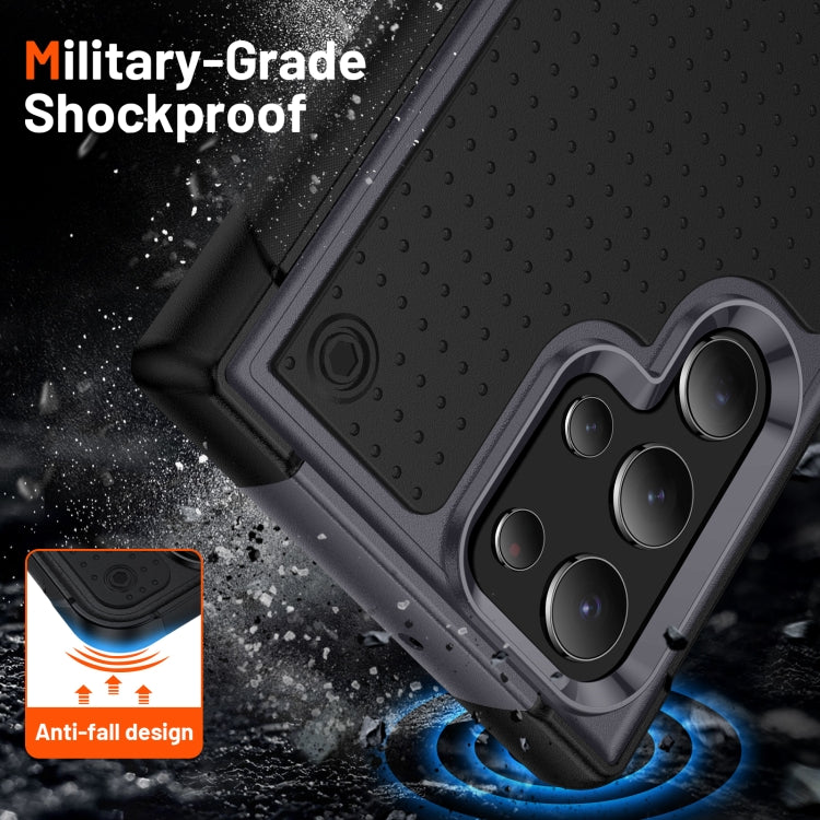 For Samsung Galaxy S22 Ultra 5G PC + TPU Shockproof Protective Phone Case