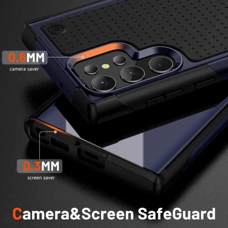 For Samsung Galaxy S22 Ultra 5G PC + TPU Shockproof Protective Phone Case