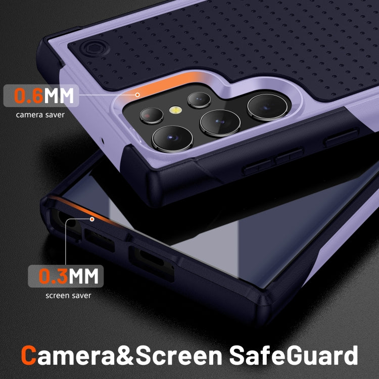For Samsung Galaxy S22 Ultra 5G PC + TPU Shockproof Protective Phone Case
