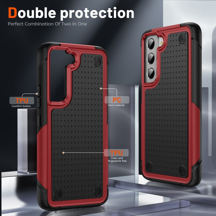 For Samsung Galaxy S22 5G PC + TPU Shockproof Protective Phone Case