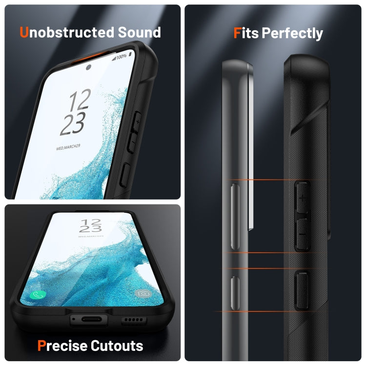 For Samsung Galaxy S22 5G PC + TPU Shockproof Protective Phone Case
