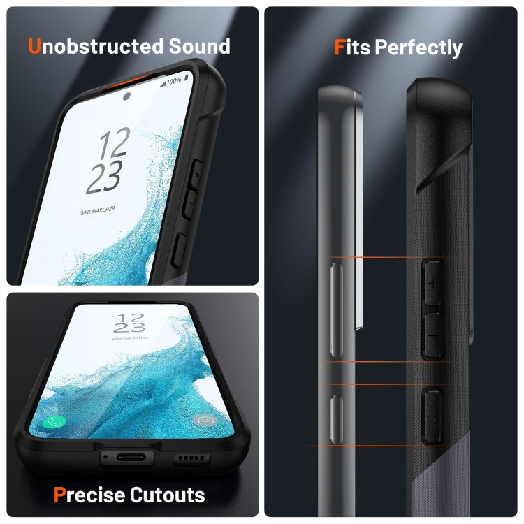 For Samsung Galaxy S22 5G PC + TPU Shockproof Protective Phone Case