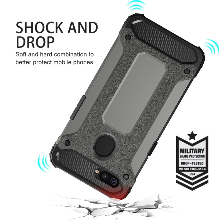 For OPPO A7 Magic Armor TPU + PC Combination Phone Case