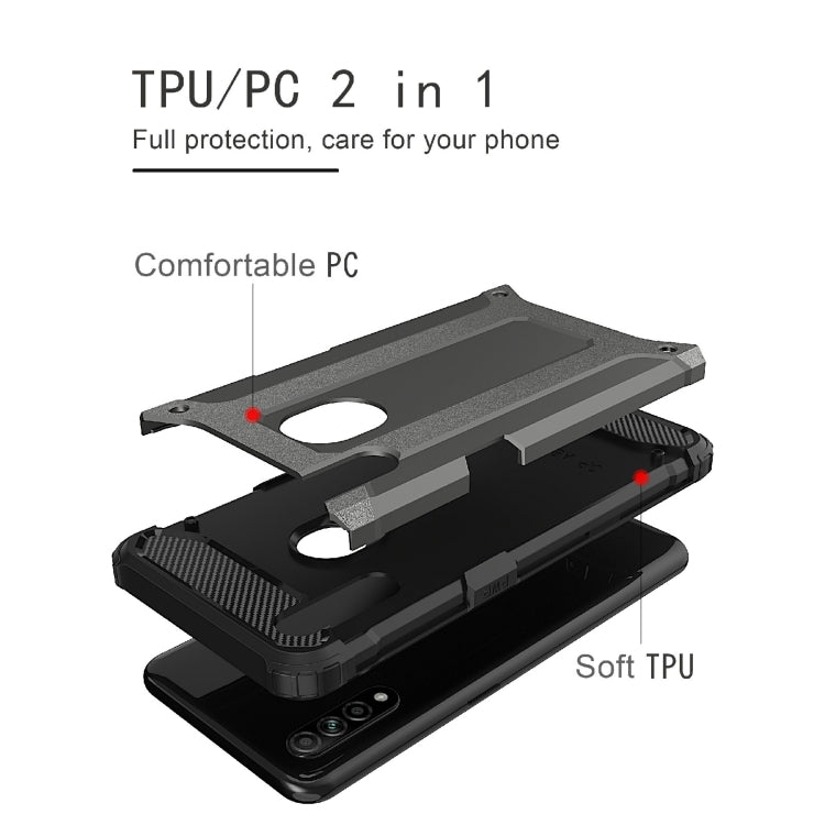 For OPPO A8/A31 2020 Magic Armor TPU + PC Combination Phone Case