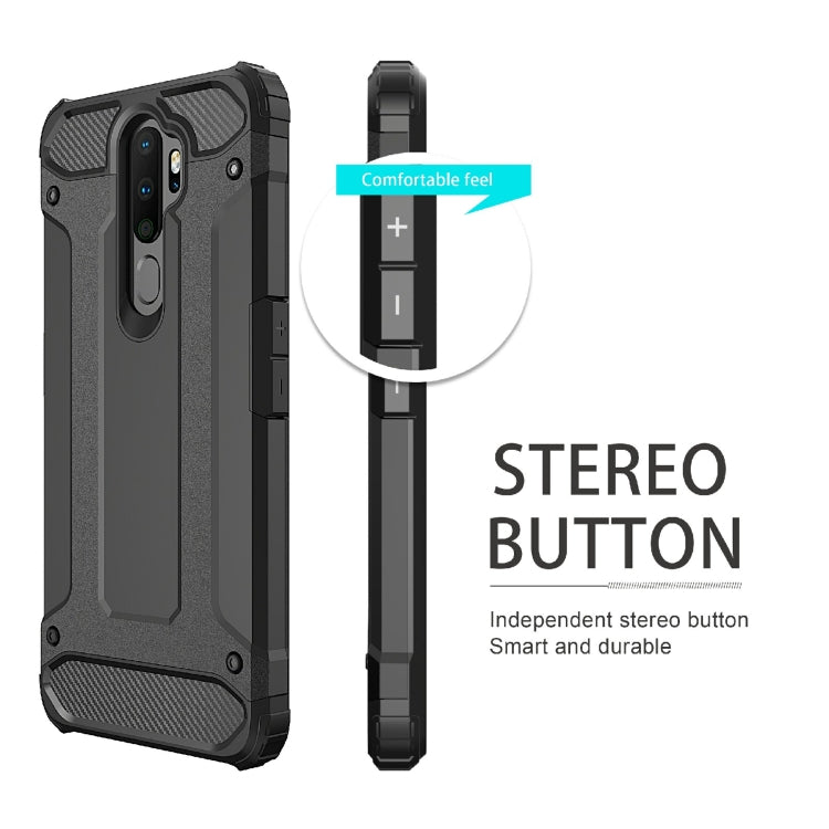 For OPPO A9 2020 Magic Armor TPU + PC Combination Phone Case