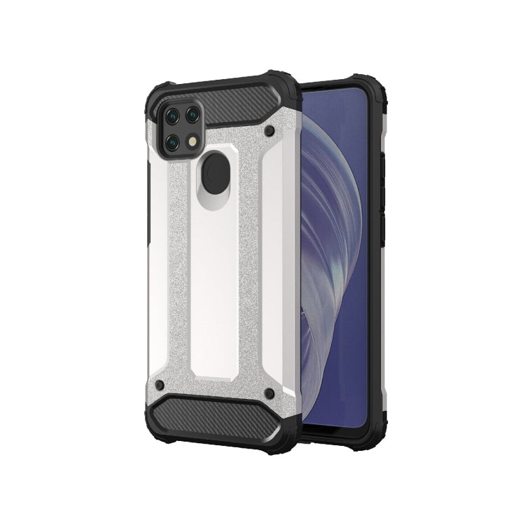For OPPO A15 Magic Armor TPU + PC Combination Phone Case