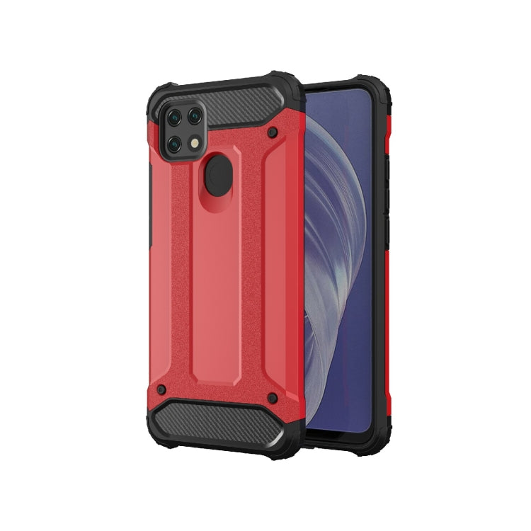 For OPPO A15 Magic Armor TPU + PC Combination Phone Case