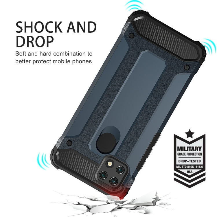 For OPPO A15 Magic Armor TPU + PC Combination Phone Case