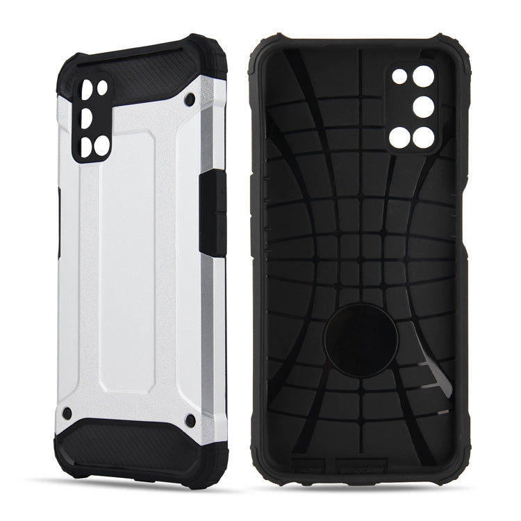 For OPPO A52/A72/A92 Magic Armor TPU + PC Combination Phone Case