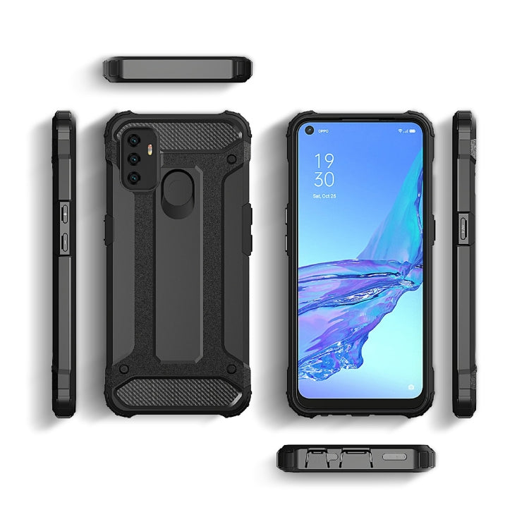 For OPPO A53 2020 Magic Armor TPU + PC Combination Phone Case