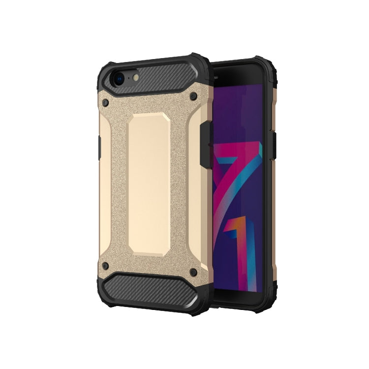 For OPPO A71 Magic Armor TPU + PC Combination Phone Case