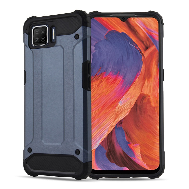 For OPPO A73 4G/F17 Magic Armor TPU + PC Combination Phone Case
