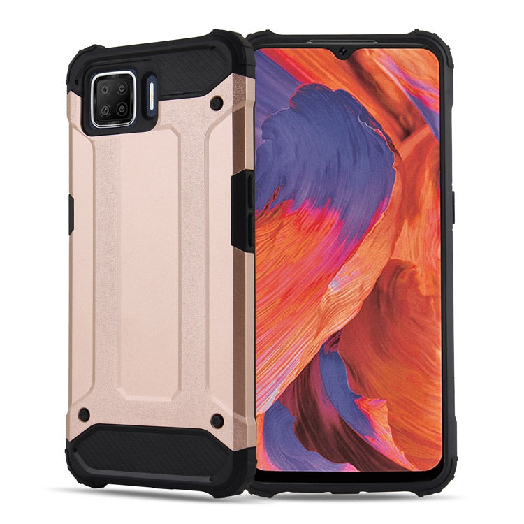 For OPPO A73 4G/F17 Magic Armor TPU + PC Combination Phone Case