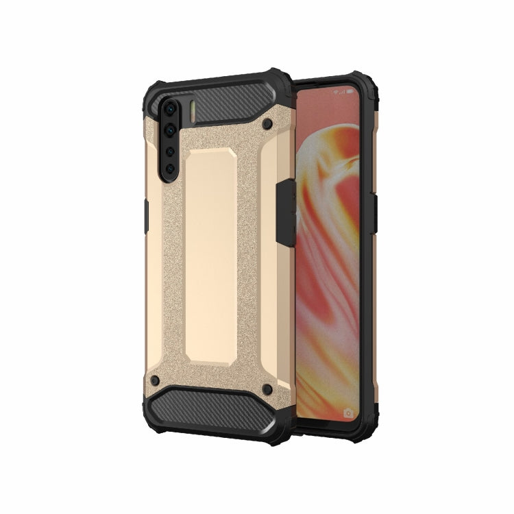 For OPPO A91 Magic Armor TPU + PC Combination Phone Case