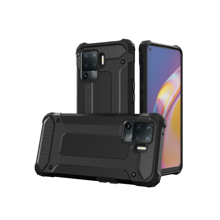 For OPPO A94 Magic Armor TPU + PC Combination Phone Case