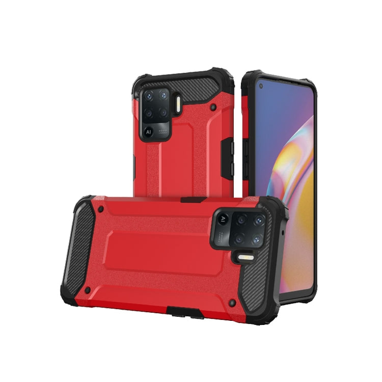 For OPPO A94 Magic Armor TPU + PC Combination Phone Case