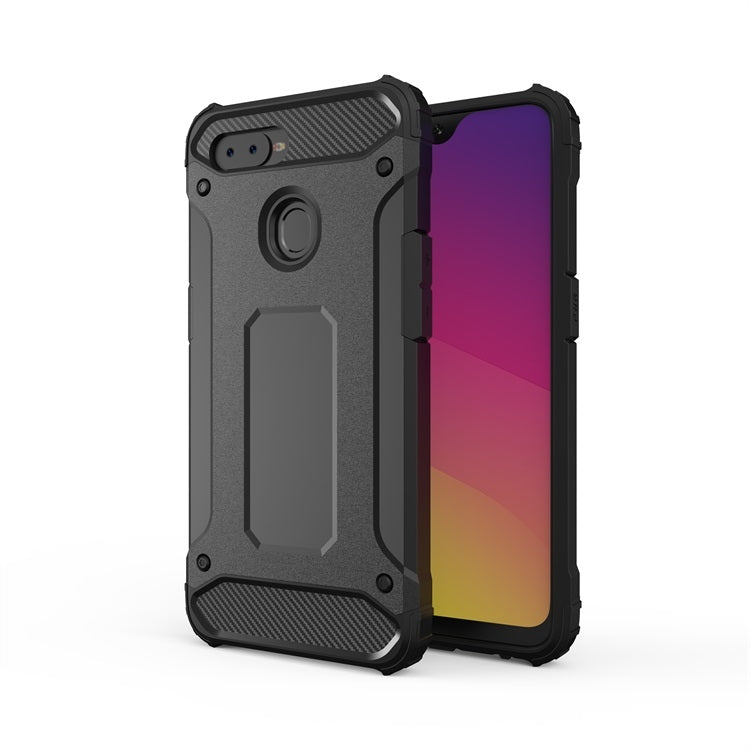 For OPPO F9 Magic Armor TPU + PC Combination Phone Case
