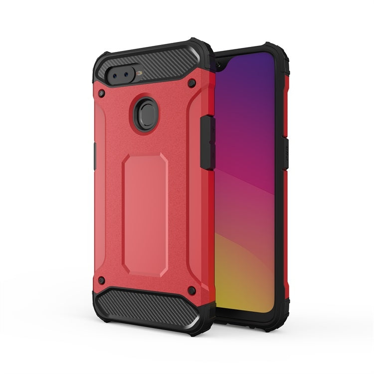 For OPPO F9 Magic Armor TPU + PC Combination Phone Case
