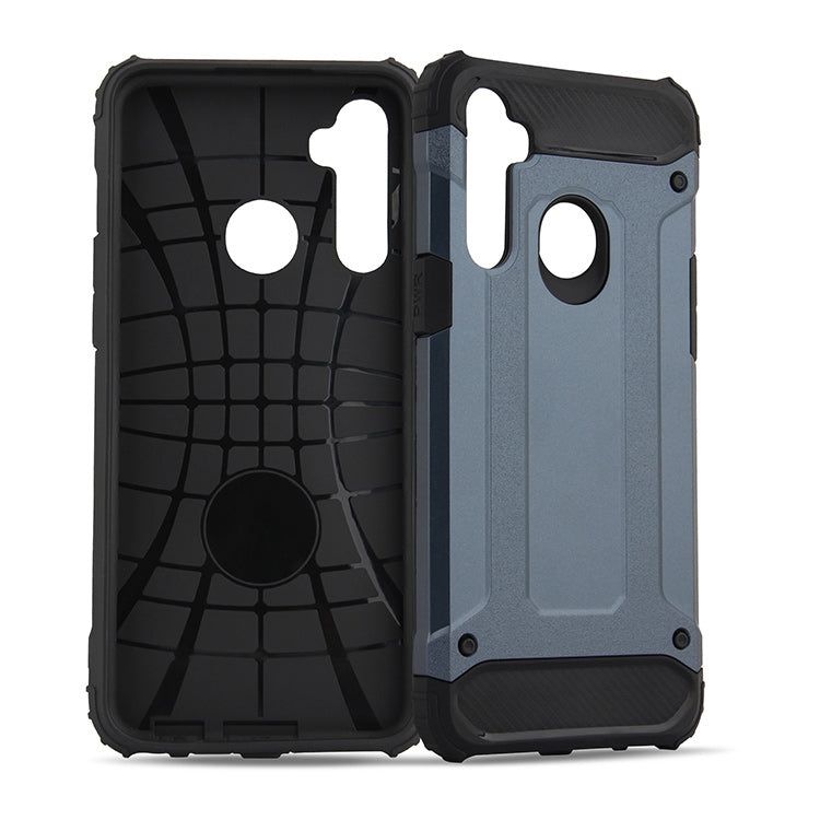 For Realme 5 Magic Armor TPU + PC Combination Phone Case