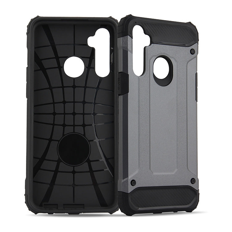 For Realme 5 Magic Armor TPU + PC Combination Phone Case