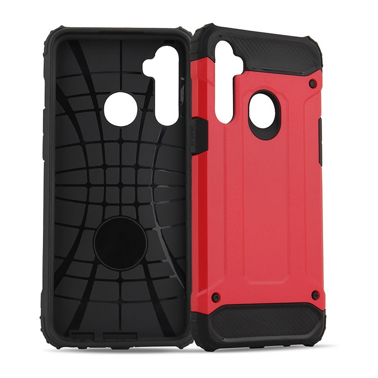 For Realme 5 Magic Armor TPU + PC Combination Phone Case
