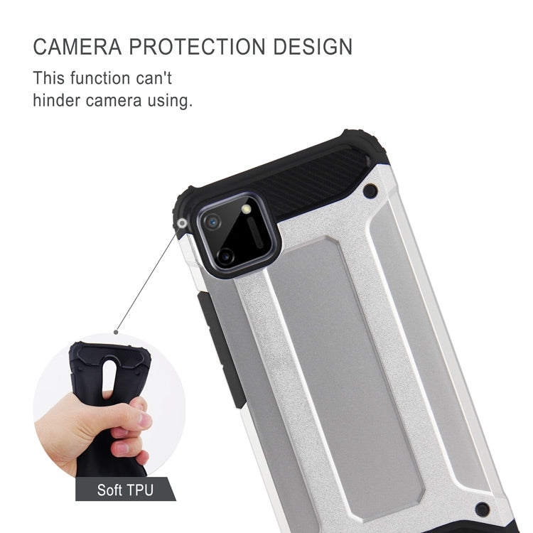 For Realme C11 Magic Armor TPU + PC Combination Phone Case