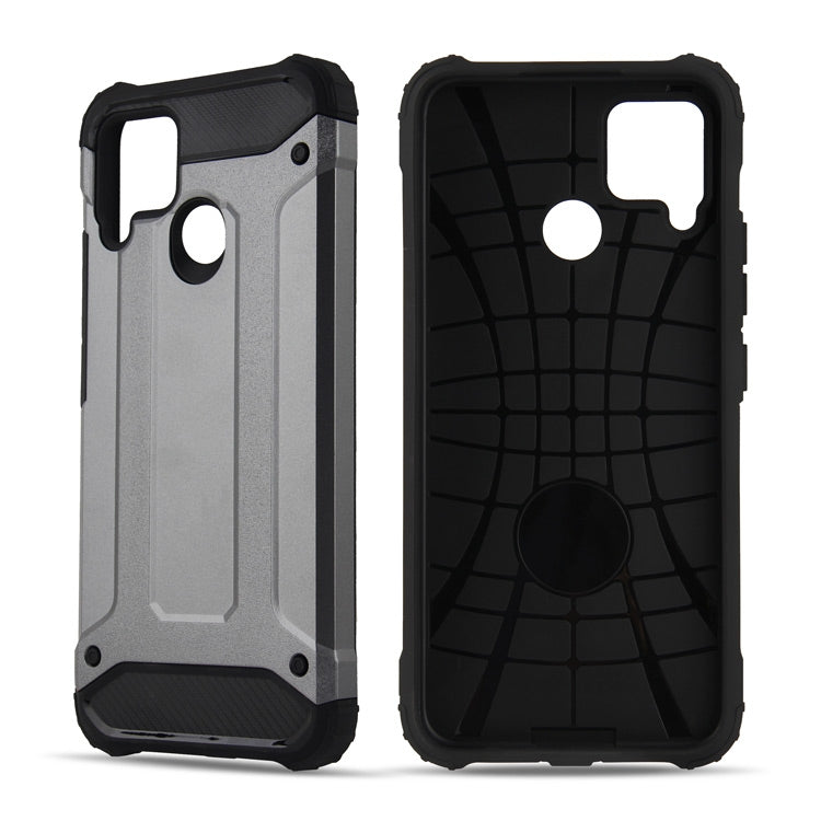 For Realme C15 Magic Armor TPU + PC Combination Phone Case