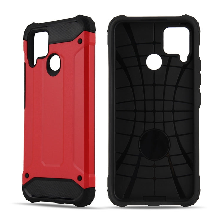 For Realme C15 Magic Armor TPU + PC Combination Phone Case
