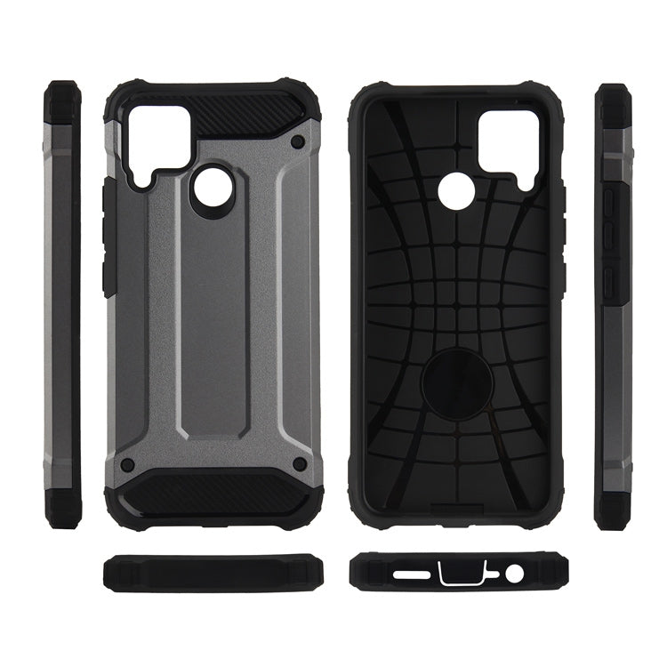 For Realme C15 Magic Armor TPU + PC Combination Phone Case