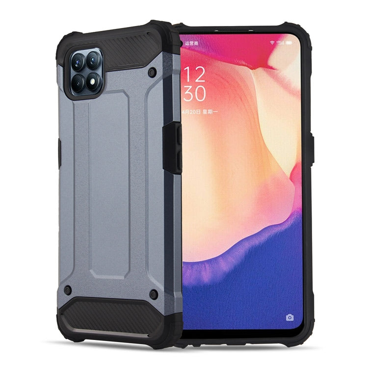 For OPPO Reno4 SE Magic Armor TPU + PC Combination Phone Case