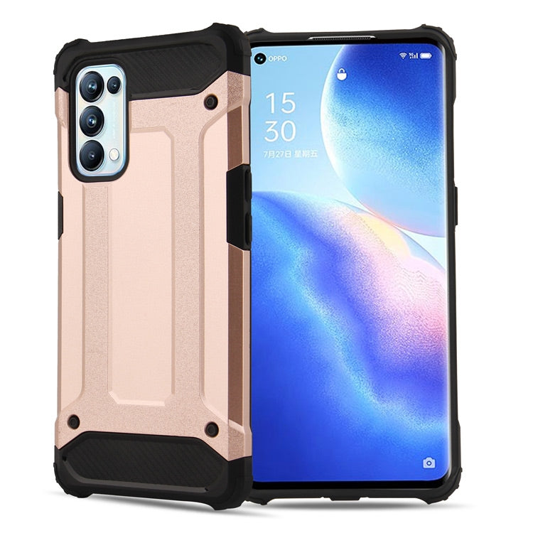 For OPPO Reno5 Pro 5G Magic Armor TPU + PC Combination Phone Case