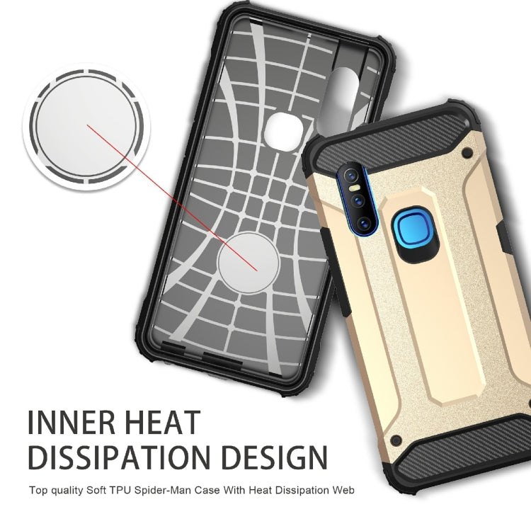 For vivo V15 Magic Armor TPU + PC Combination Phone Case