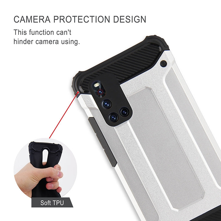 For vivo V19 Magic Armor TPU + PC Combination Phone Case