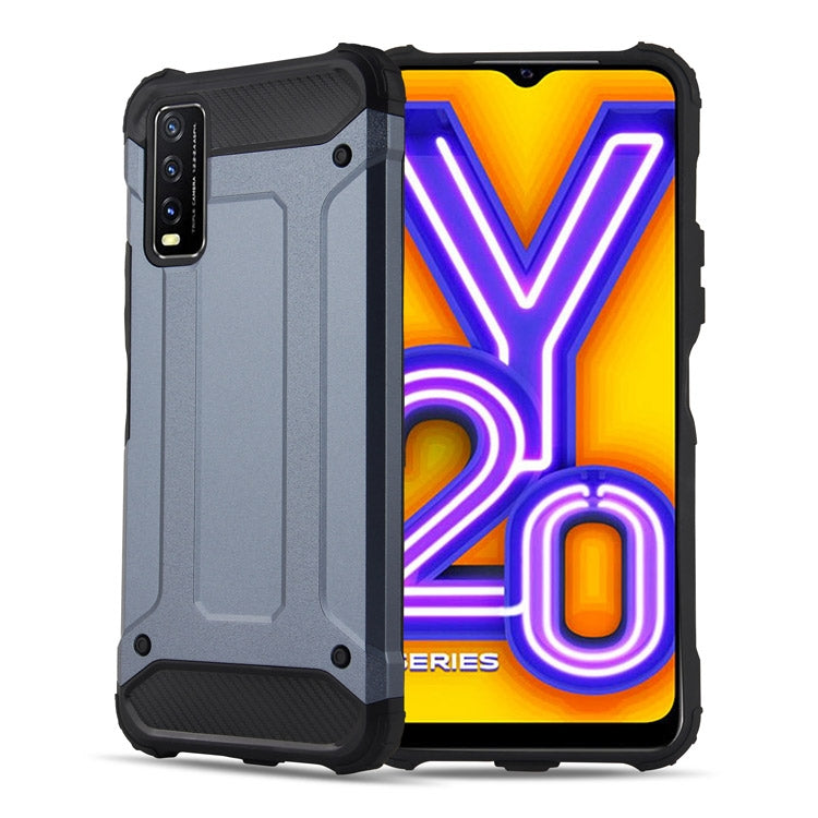 For vivo Y20 Magic Armor TPU + PC Combination Phone Case