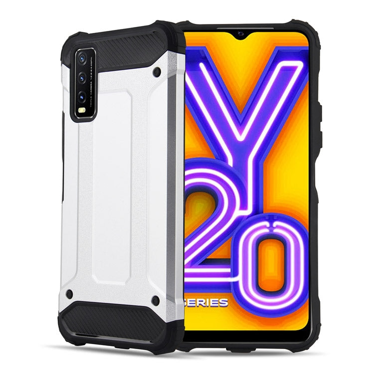 For vivo Y20 Magic Armor TPU + PC Combination Phone Case