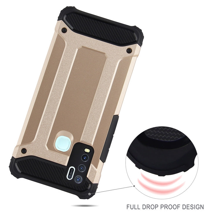 For vivo Y50/Y30 Magic Armor TPU + PC Combination Phone Case