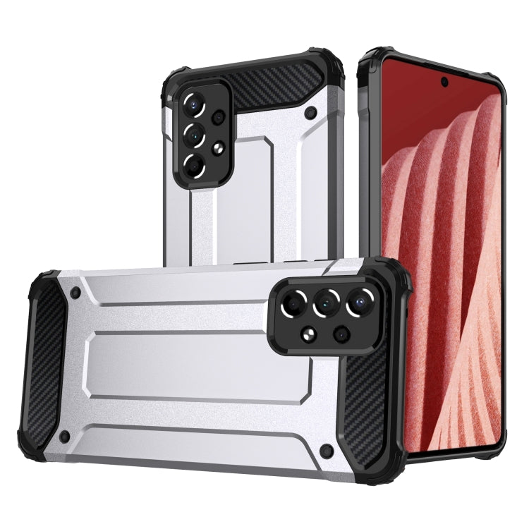 For Samsung Galaxy A73 2022 Magic Armor TPU + PC Combination Phone Case