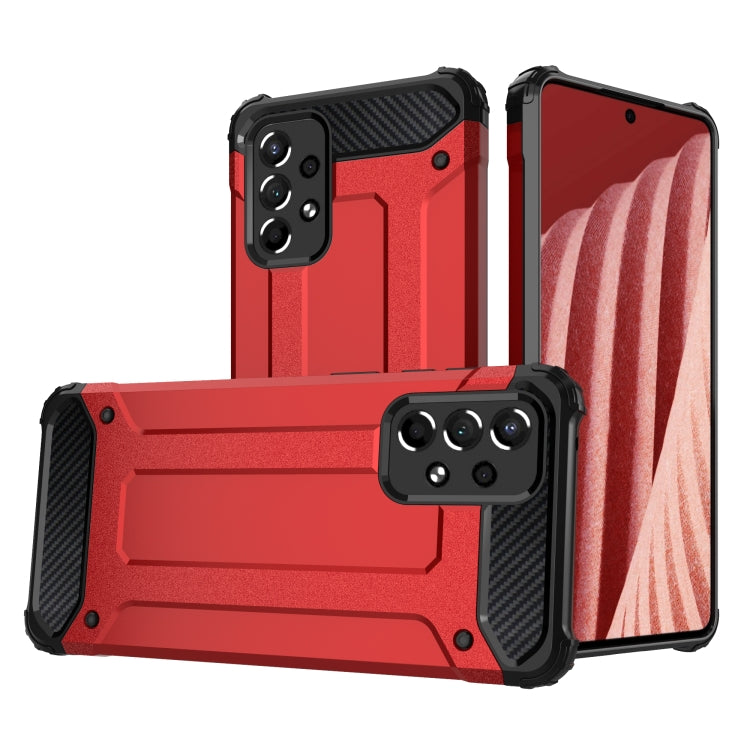 For Samsung Galaxy A73 2022 Magic Armor TPU + PC Combination Phone Case