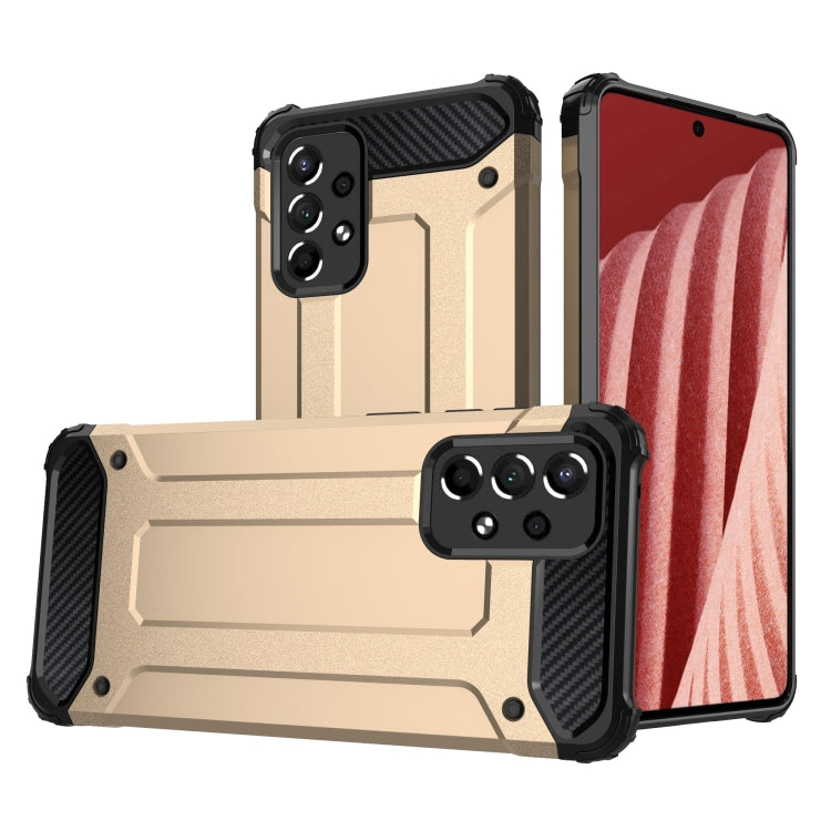 For Samsung Galaxy A73 2022 Magic Armor TPU + PC Combination Phone Case