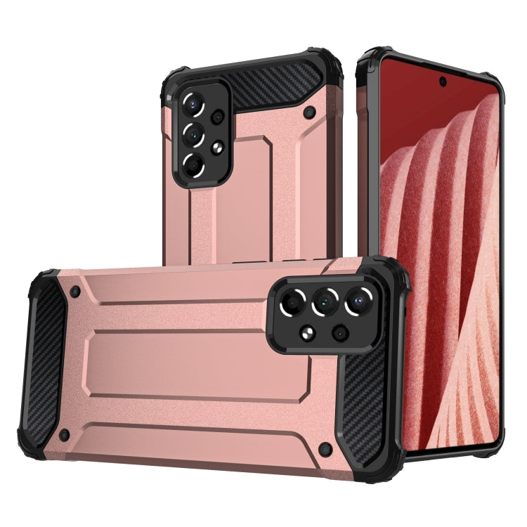 For Samsung Galaxy A73 2022 Magic Armor TPU + PC Combination Phone Case