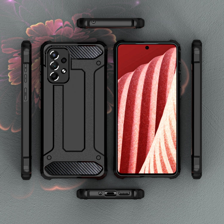 For Samsung Galaxy A73 2022 Magic Armor TPU + PC Combination Phone Case