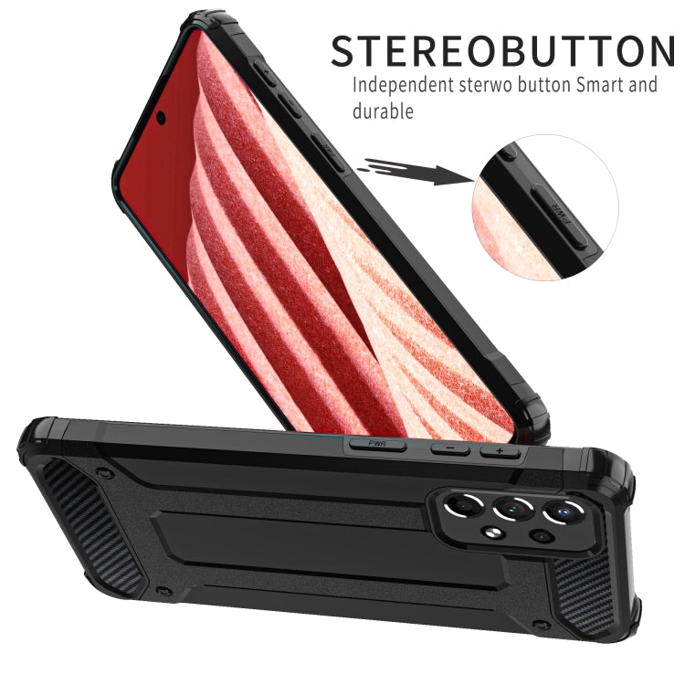 For Samsung Galaxy A73 2022 Magic Armor TPU + PC Combination Phone Case