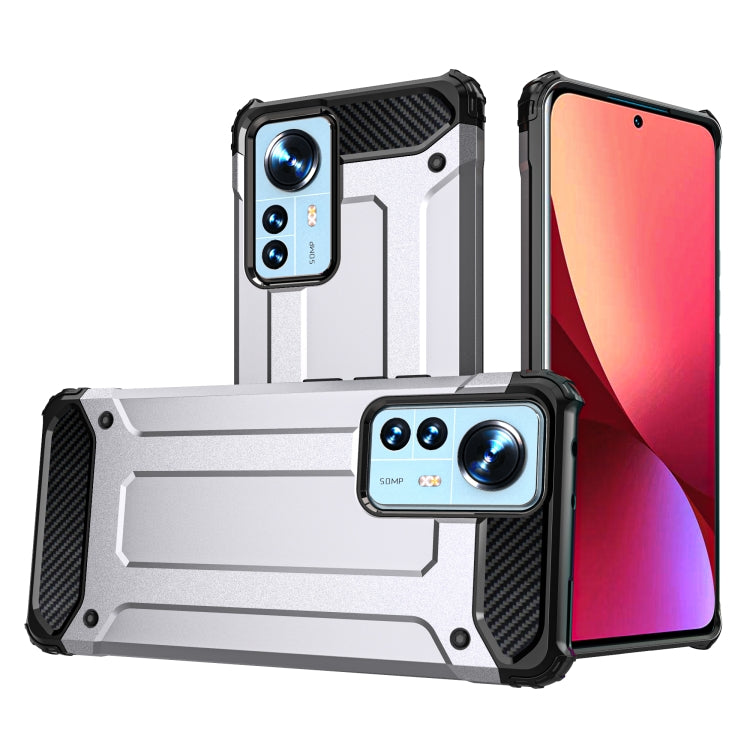 For Xiaomi 12 Pro Magic Armor TPU + PC Combination Phone Case